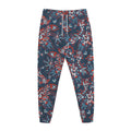 Paisley Floral Bohemian Pattern Print Jogger Pants