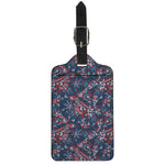 Paisley Floral Bohemian Pattern Print Luggage Tag