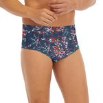 Paisley Floral Bohemian Pattern Print Men's Briefs
