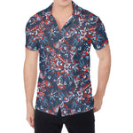 Paisley Floral Bohemian Pattern Print Men's Shirt