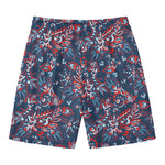 Paisley Floral Bohemian Pattern Print Men's Swim Trunks