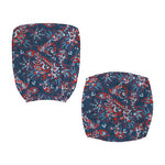 Paisley Floral Bohemian Pattern Print Office Chair Cover