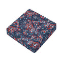 Paisley Floral Bohemian Pattern Print Outdoor Seat Cushion Cover