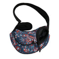 Paisley Floral Bohemian Pattern Print Pet Sling Carrier