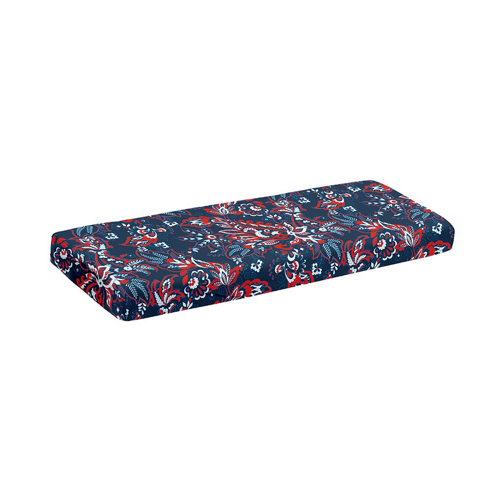 Paisley Floral Bohemian Pattern Print Piano Keyboard Cover