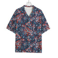 Paisley Floral Bohemian Pattern Print Rayon Hawaiian Shirt