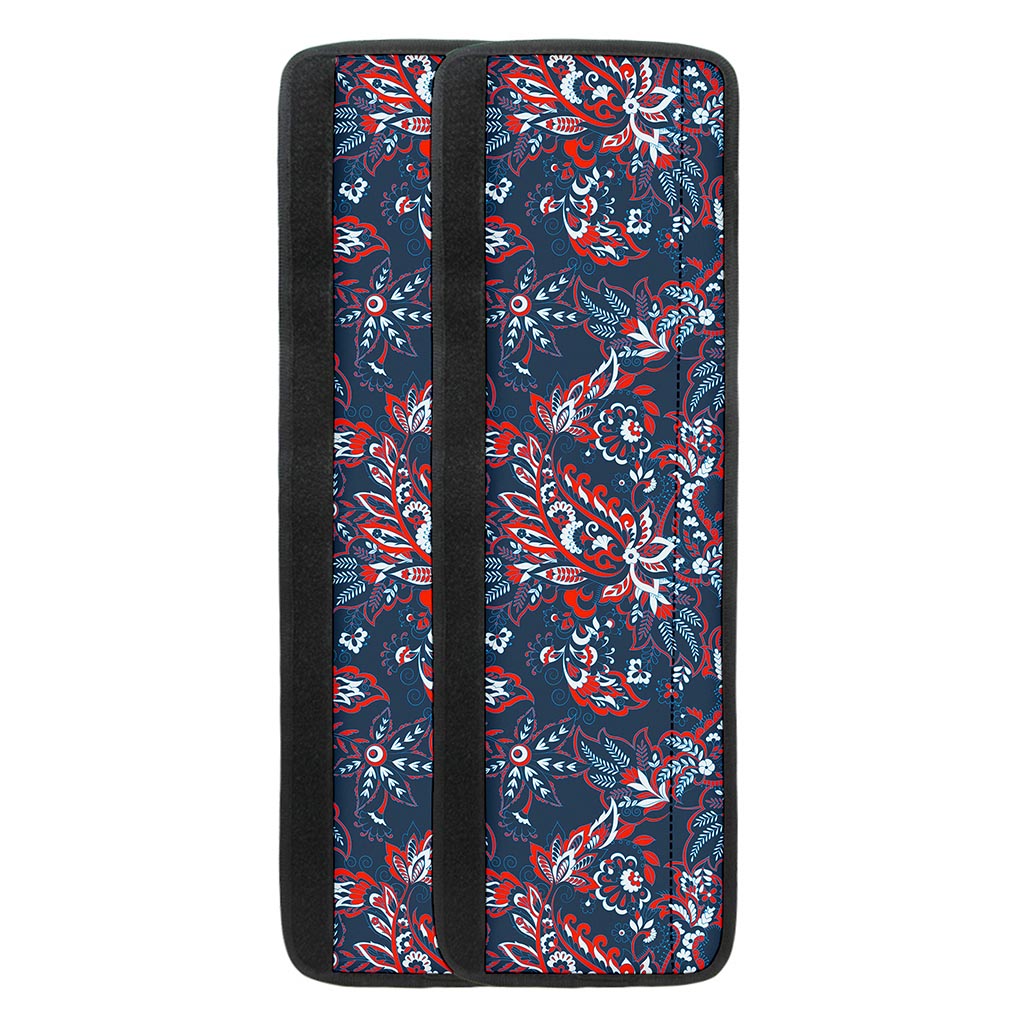 Paisley Floral Bohemian Pattern Print Refrigerator Handle Covers