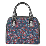 Paisley Floral Bohemian Pattern Print Shoulder Handbag