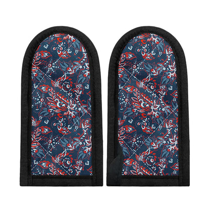Paisley Floral Bohemian Pattern Print Skillet Handle Cover