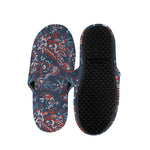 Paisley Floral Bohemian Pattern Print Slippers
