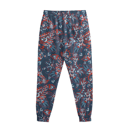 Paisley Floral Bohemian Pattern Print Sweatpants