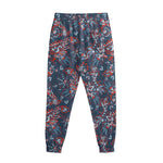 Paisley Floral Bohemian Pattern Print Sweatpants