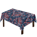 Paisley Floral Bohemian Pattern Print Tablecloth
