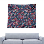 Paisley Floral Bohemian Pattern Print Tapestry