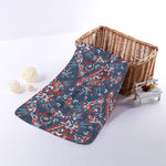 Paisley Floral Bohemian Pattern Print Towel