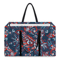 Paisley Floral Bohemian Pattern Print Utility Tote Bag