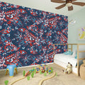 Paisley Floral Bohemian Pattern Print Wall Sticker