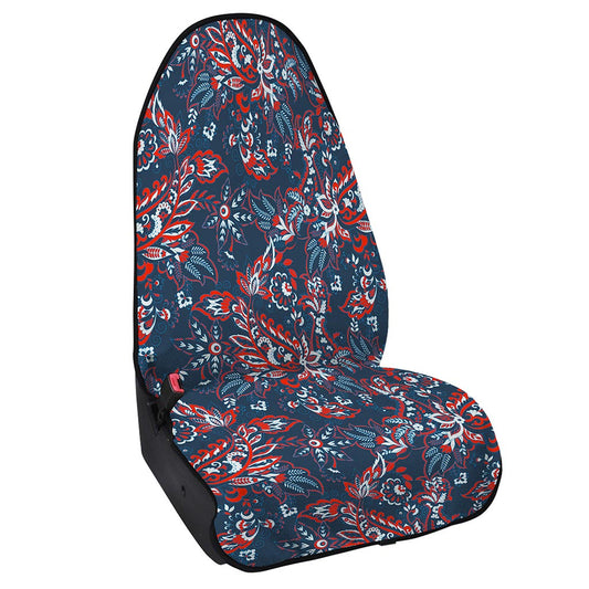 Paisley Floral Bohemian Pattern Print Waterproof Car Seat Cover