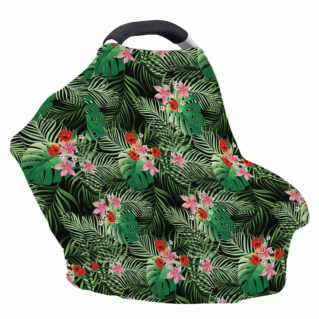 Palm Hawaiian Tropical Pattern Print Baby Seat Cover