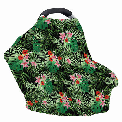 Palm Hawaiian Tropical Pattern Print Baby Seat Cover