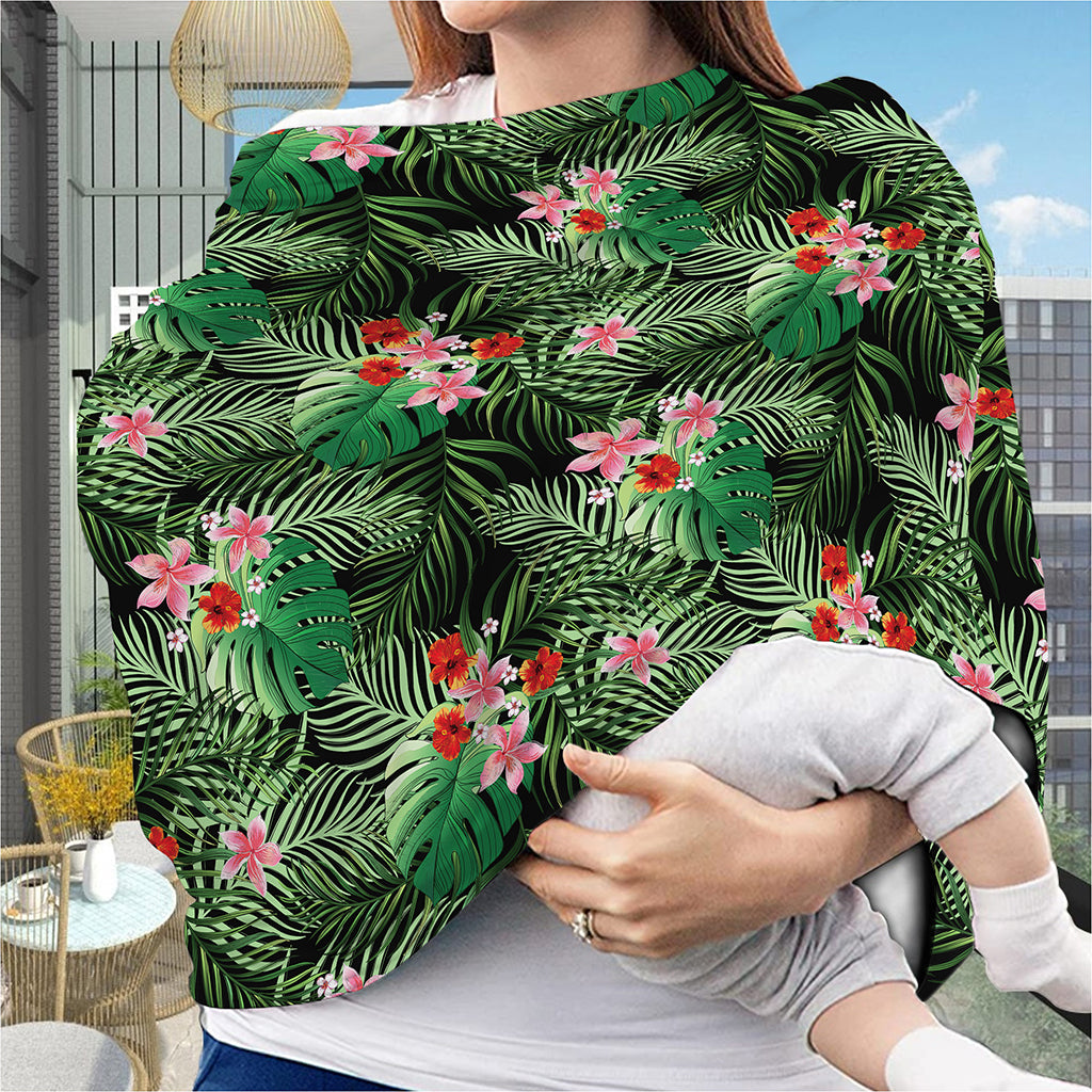 Palm Hawaiian Tropical Pattern Print Baby Seat Cover