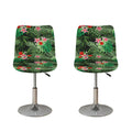 Palm Hawaiian Tropical Pattern Print Bar Stool Covers