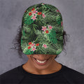 Palm Hawaiian Tropical Pattern Print Baseball Cap