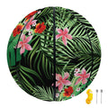 Palm Hawaiian Tropical Pattern Print Basketball