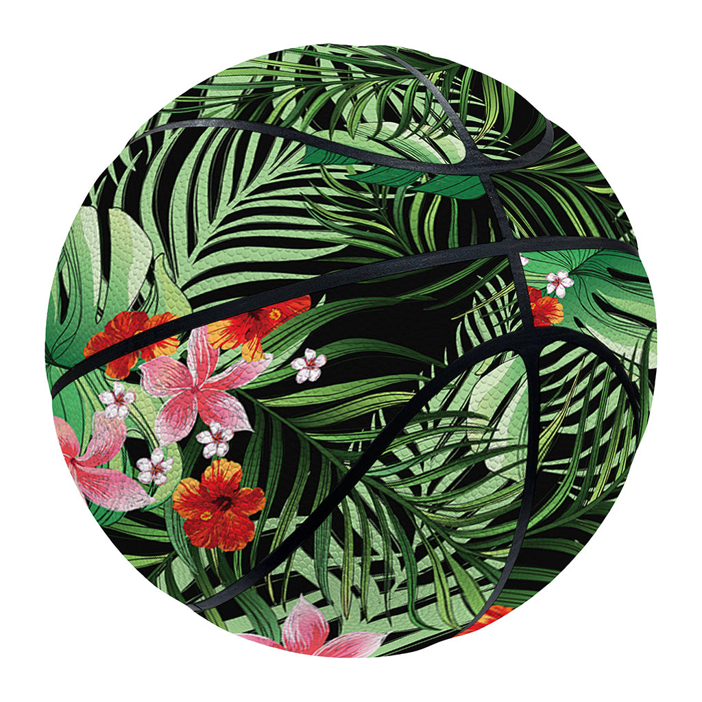 Palm Hawaiian Tropical Pattern Print Basketball