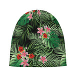 Palm Hawaiian Tropical Pattern Print Beanie
