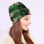 Palm Hawaiian Tropical Pattern Print Beanie