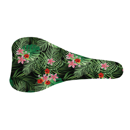 Palm Hawaiian Tropical Pattern Print Bicycle Seat Cover