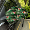 Palm Hawaiian Tropical Pattern Print Car Side Mirror Covers