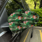 Palm Hawaiian Tropical Pattern Print Car Side Mirror Covers