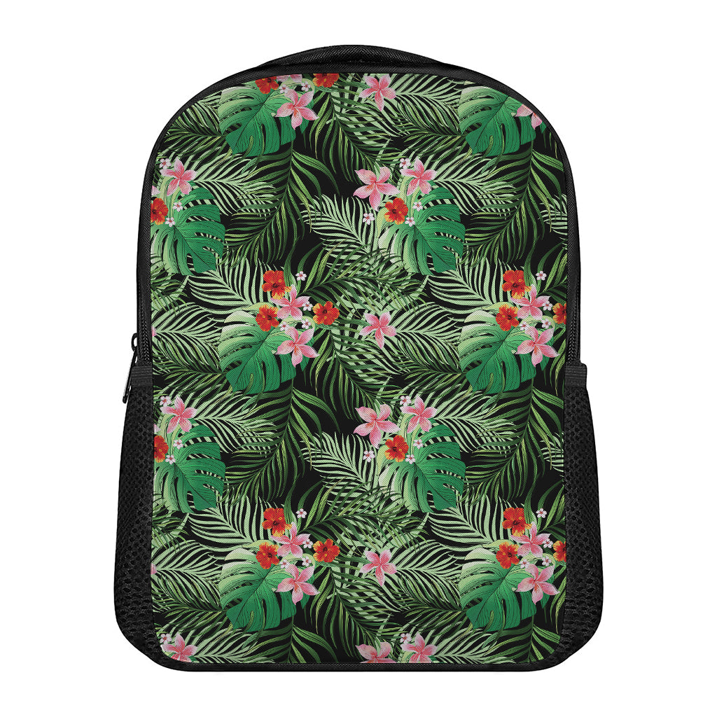 Palm Hawaiian Tropical Pattern Print Casual Backpack