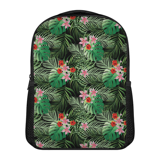 Palm Hawaiian Tropical Pattern Print Casual Backpack