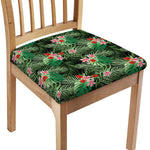 Palm Hawaiian Tropical Pattern Print Chair Cushion Cover