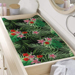 Palm Hawaiian Tropical Pattern Print Changing Pad Cover