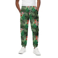 Palm Hawaiian Tropical Pattern Print Cotton Sweatpants
