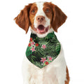 Palm Hawaiian Tropical Pattern Print Dog Bandana