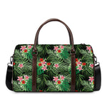 Palm Hawaiian Tropical Pattern Print Duffle Bag