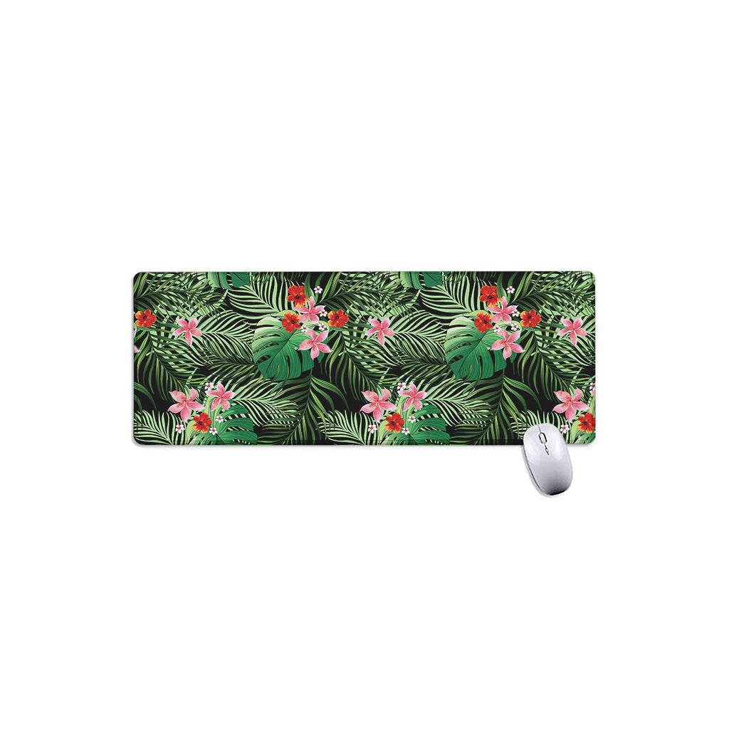Palm Hawaiian Tropical Pattern Print Extended Mouse Pad