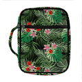 Palm Hawaiian Tropical Pattern Print Front Pocket Bible Bag