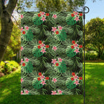 Palm Hawaiian Tropical Pattern Print Garden Flag