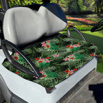 Palm Hawaiian Tropical Pattern Print Golf Cart Seat Cover