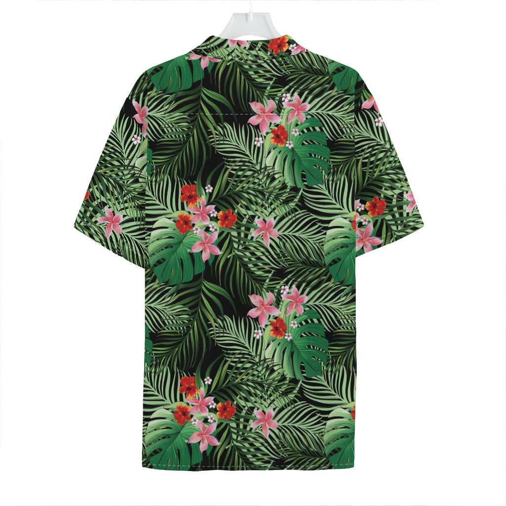 Palm Hawaiian Tropical Pattern Print Hawaiian Shirt