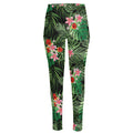 Palm Hawaiian Tropical Pattern Print High-Waisted Pocket Leggings