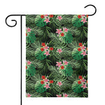 Palm Hawaiian Tropical Pattern Print House Flag