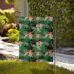 Palm Hawaiian Tropical Pattern Print House Flag