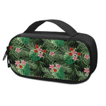 Palm Hawaiian Tropical Pattern Print Insulin Cooler Travel Case